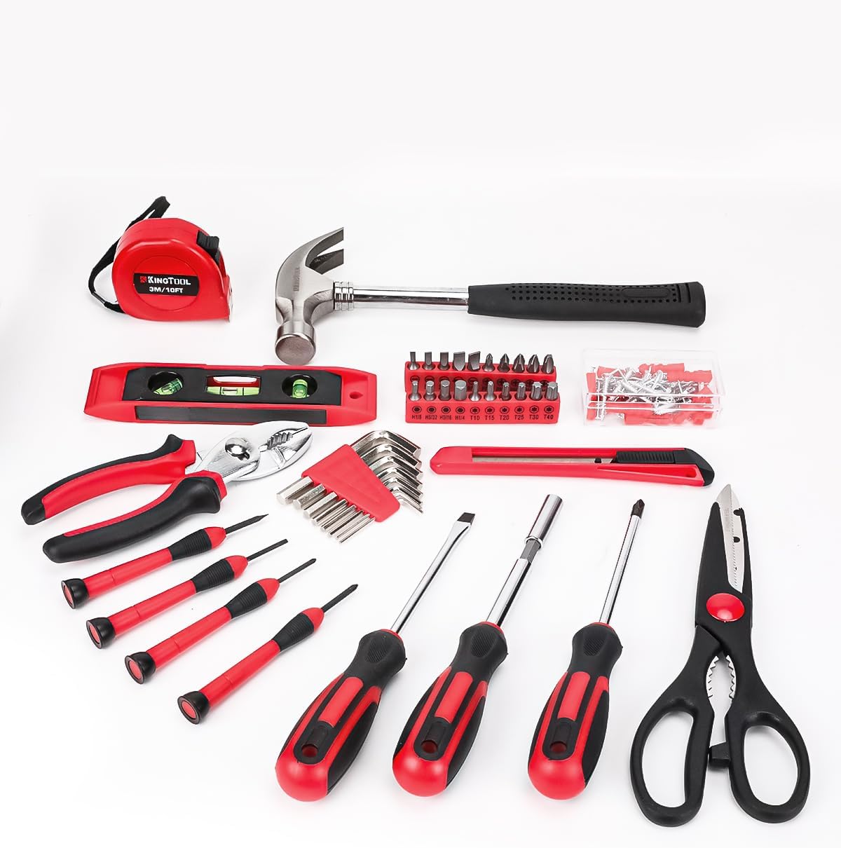 KingTool Home & Auto Repair Tool Kit