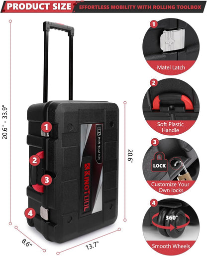 KingTool Home & Auto Repair Tool Kit