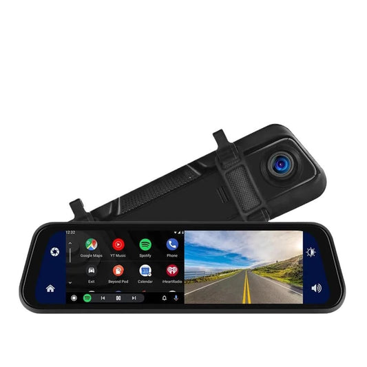9.66-Inch Touchscreen Dual-Lens Dash Cam