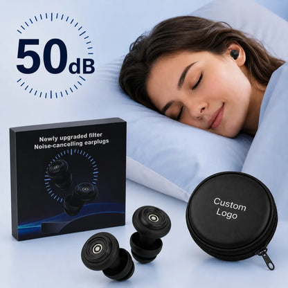 Waterproof Noise-Cancelling Silicone Ear Plugs