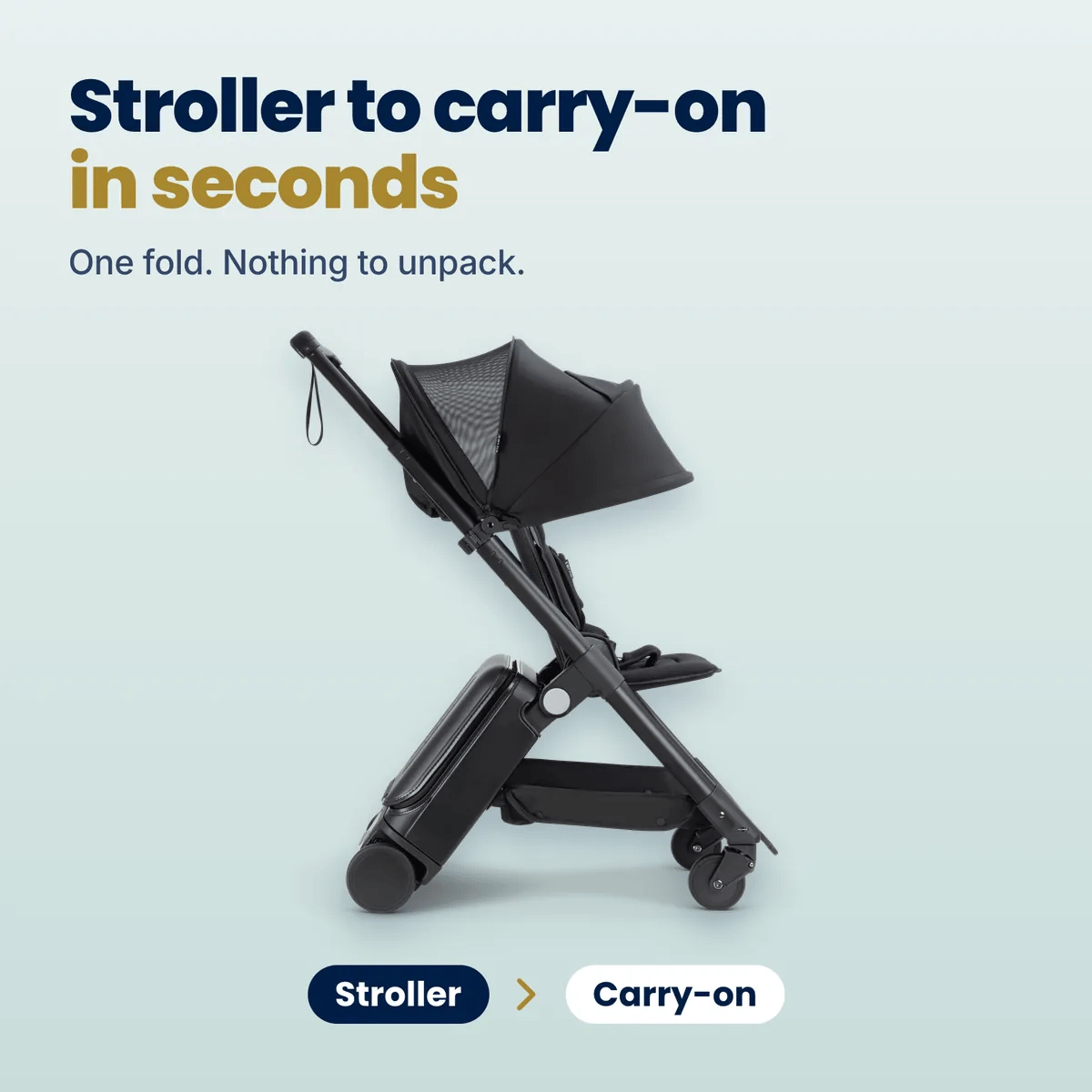 Carry-On Luggage Stroller